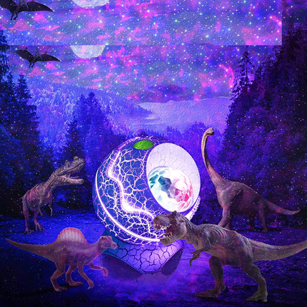 Projektorlampa galax stjärnhimmel i äggform