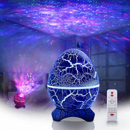 Projektorlampa galax stjärnhimmel i äggform