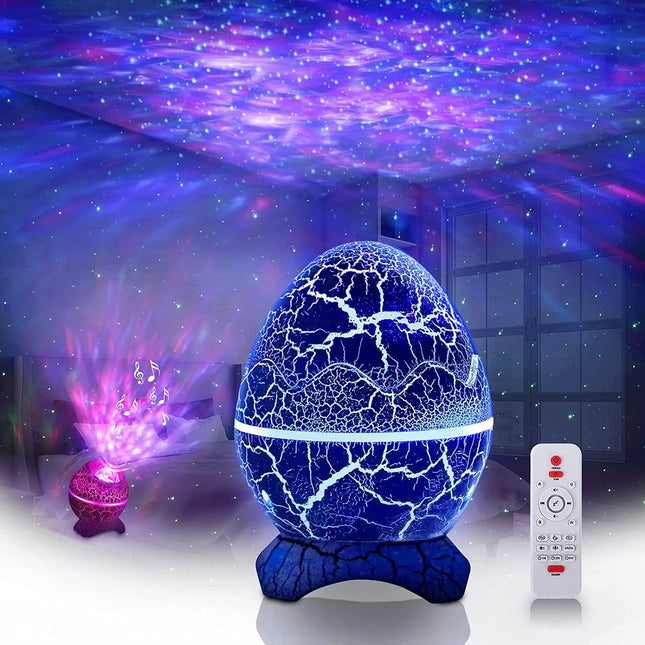 Projektorlampa galax stjärnhimmel i äggform