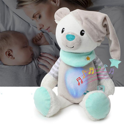 Gosedjur nallebjörn med nattlampa