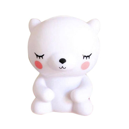 Mjuk silikon nattlampa panda för bebis