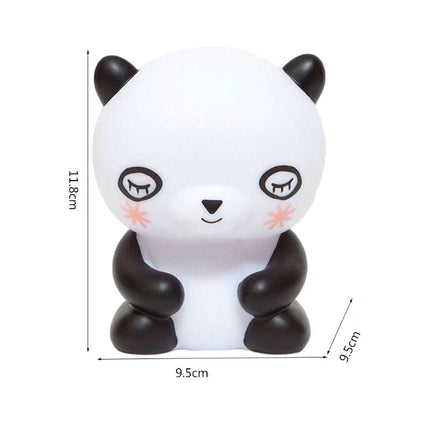 Mjuk silikon nattlampa panda för bebis