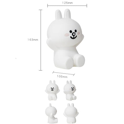 Söt kanin nattlampa i silikon
