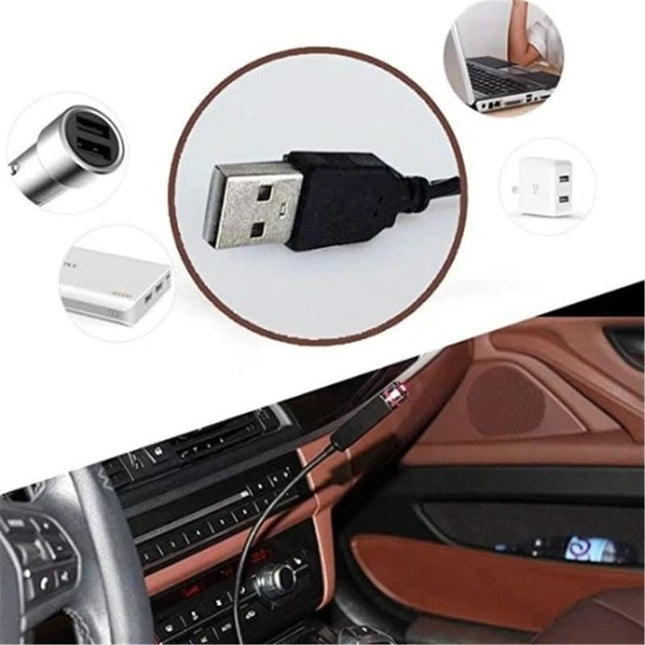 Mini USB-projektor med stjärnhimmel effekt