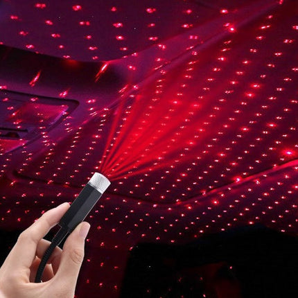 Mini USB-projektor med stjärnhimmel effekt