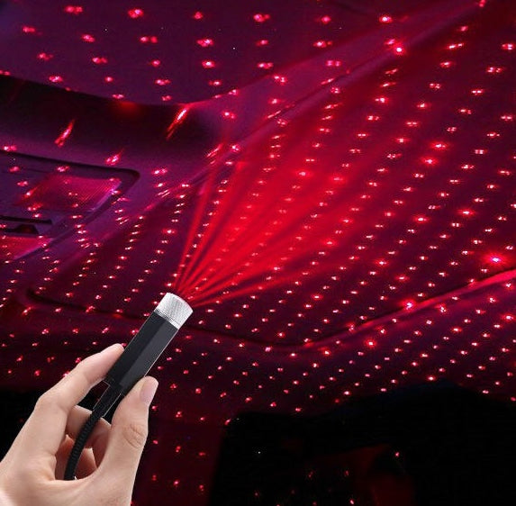 Mini USB-projektor med stjärnhimmel effekt