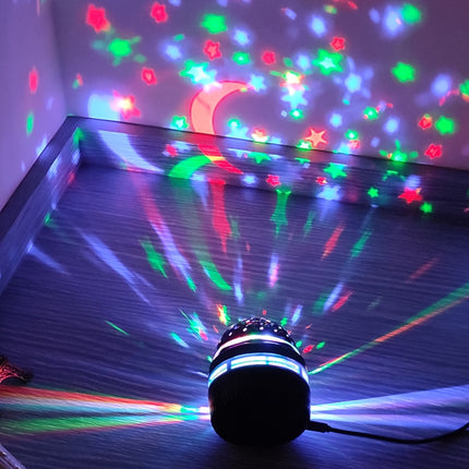 LED projektor nattlampa med stjärnhimmel