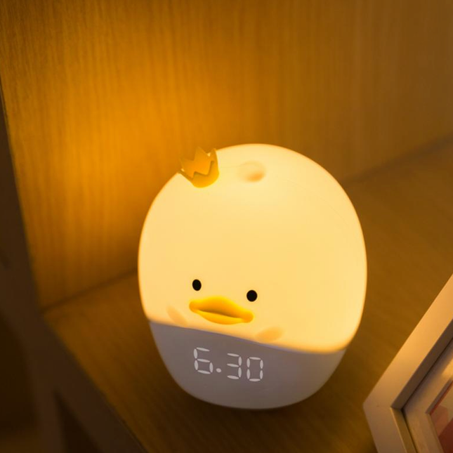 Digital väckarklocka för barn kyckling
