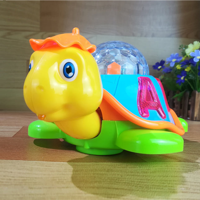 Sköldpadda nattlampa med ljus för bebis