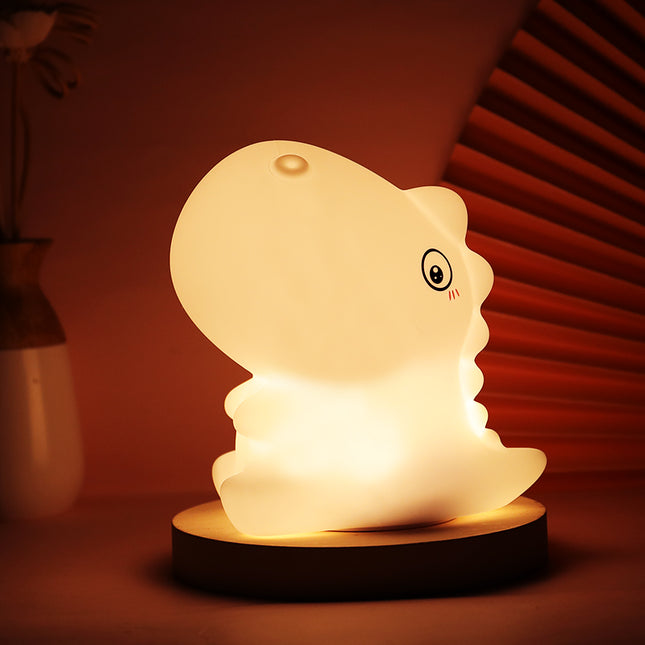 LED nattlampa dinosaurie för baby